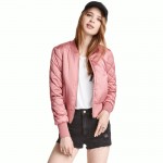 Fashion Cotton Padded Bomber Jackets Autumn&Winter women Basic Pilot Jacket Coats Stand neck Outwear Candy Color femme Chaquetas