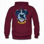 Fashion HOGWART School Crests Logo Hoodies Hogwarts Gryffindor Ravenclaw Hufflepuff Slytherin Schools Art Graphic Casual Hoodies