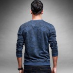 Fashion Mens Sweatshirts Male Brand Clothing O-neck Streetwear Man Black Print Pullover Clothes Tracksuit Sportswear