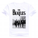 Fashion men t-shirt clothing the beatles geek man  T shirt summer cotton drake brand male  tshirt for men