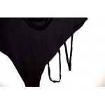 Fashionable man cloak shawl unlined upper garment Unique individual character design High collar asymmetric shawl