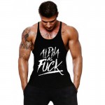 Fitness Spring 2017 cotton shark tank top men Sleeveless tops for boys bodybuilding clothing  undershirt wholesale vest