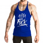 Fitness Spring 2017 cotton shark tank top men Sleeveless tops for boys bodybuilding clothing  undershirt wholesale vest