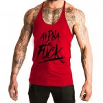 Fitness Spring 2017 cotton shark tank top men Sleeveless tops for boys bodybuilding clothing  undershirt wholesale vest