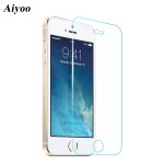 For Apple iPhone 5S Tempered Glass Screen Protector for iPhone SE 5 5C 9H 0.3mm 2.5D Anti-Scratch Protective Film+Cleaning Kits