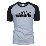 For Fans The Walking Dead men t shirt 2016 new summer 100% cotton high quality raglan t-shirt hipster men fashion brand clothing