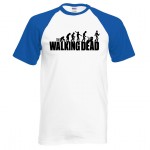 For Fans The Walking Dead men t shirt 2016 new summer 100% cotton high quality raglan t-shirt hipster men fashion brand clothing