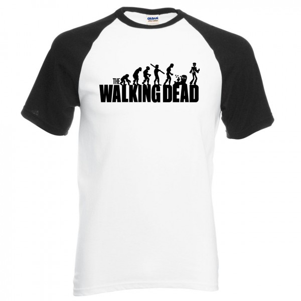 For Fans The Walking Dead men t shirt 2016 new summer 100% cotton high quality raglan t-shirt hipster men fashion brand clothing