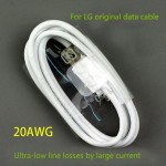 For LG data cable micro USB charging 0.35 m 1.2 m to 1.8 m line 20AWG shielding Android the new bump