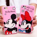 For iPhone 6 Case Cute Cartoon Minnie Mouse Soft Silicone Phone Cases For Apple iPhone 6 6S 6/6S Plus 5 5S SE Back Cover Fundas