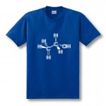 Free Shipping Chemistry Reaction T Shirt Men cotton short sleeve Printed Brand new