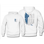 Free Shipping Mens & Womens Fashion Winter Autumn Attack on Titan Hoody Fashion Wings of Liberty Hoodies