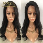 Free Shipping Wave Brazilian 100% Virgin Unprocessed Hair Glueless Full/Front Lace Wig Natural Hairline Human Hair Wigs