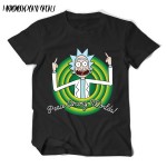 Free rick and morty geek T shirt men women TV tee anime funny t-shirt Cool Rick Morty men Summer Anime B T-shirts