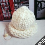 Free shipping 2017 New The Korean Version Fashion Knitting Wool Caps Woman shag line warm winter hats multicolor