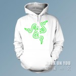 Free shipping Gaming Razer Hoodies Men Women team Autumn winter sweatshirts Print Game Athletics boys cotton coat