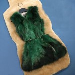 Free shipping real Fur Jackets Coats women's Genuine fox fur vest coat nature fox fur jacket customized big size