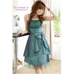 Free shipping women's sexy night club cocktail party pinafore Chiffon halter Dress Color Red Rose Green Black Purple WTS031