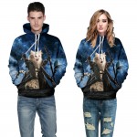 Funny Cat Sweatshirt Hoodie Men Fashion 3D Print Men Hoodie Pullovers Cotton Sweat Shirt Creative Animal Mens Clothing Crazy