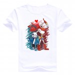 Game Undertale T-Shirt Undertale sans and papyrus Top Tees Teens Shirt skulll brother anime geek T shirt men cotton  clothing