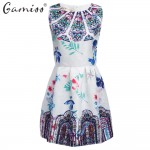 Gamiss 2016 New Women Summer Casual Dress Vintage Sexy Party Vestidos Ladies Vestido De Festa Women Dresses Maxi Boho Clothing