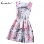 Gamiss 2016 New Women Summer Casual Dress Vintage Sexy Party Vestidos Ladies Vestido De Festa Women Dresses Maxi Boho Clothing