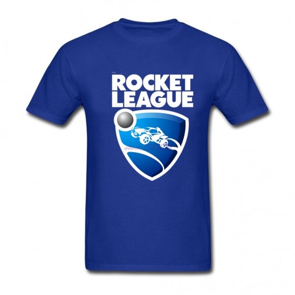 Geek Men's Rocket League Organic Cotton T-Shirt Round Collar T Shirt