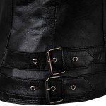 Genuine Leather 2016 autumn new high Fashion street brand style Women real Leather Short Motorcycle Jacket Outerwear top quality