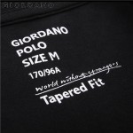 Giordano Men Polo Solid Stand Collar Short Sleeves Polos Lion Cotton Pique Tops Summer Mens Clothing Brand Camiseta