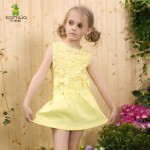 Girls Dresses Summer Style KAMIWA Chiffon Lace Embroidery Teenage  Princess Party Sleeveless Children's Clothing Kids Clothes