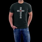 God Lord Jesus shepard cross design men unisex  t-shirt 100% 180g/m2 ringspun cotton short sleeve straight cut free shipping