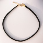 Gothic Wrap Choker Necklaces Women Clavicle Collares Fashion Jewelry 90's Inspired Bijoux Colier One Direction Necklace HOT Sale