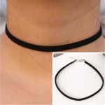 Gothic Wrap Choker Necklaces Women Clavicle Collares Fashion Jewelry 90's Inspired Bijoux Colier One Direction Necklace HOT Sale