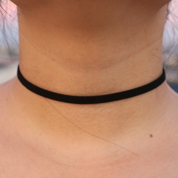 Gothic Wrap Choker Necklaces Women Clavicle Collares Fashion Jewelry 90's Inspired Bijoux Colier One Direction Necklace HOT Sale