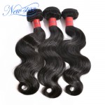 Guangzhou New Star Brazilian Virgin Hair Body Wave 3pcs/Lot Unprocessed Pure Natural Color Hair Extensions Weave Bundles Sale