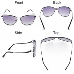 HDCRAFTER Brand Elegant Fashion Ladies Sunglasses  Female Larged-Framed  Polarized Oculos De Sol Eyewear Accessories