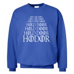 HODOR Hold the Door Game of Thrones men sweatshirts 2016 autumn winter style man hoodies fleece high quality hip hop streetwear