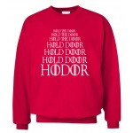 HODOR Hold the Door Game of Thrones men sweatshirts 2016 autumn winter style man hoodies fleece high quality hip hop streetwear