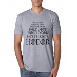 HODOR Hold the Door funny letters print t shirt men o-neck cotton plus size tees Game of Thrones male harajuku fitness punk tops