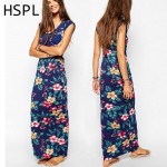 HSPL Long Summer Dress Womens Sleeveless Sheath Dresses Casual Maxi Sleeveless Long Floral Dress Fashion Clothes for  Full Women