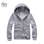 HanHent 2016 Autumn Winter Fashion New Zipper Hooded Male Streetwear Hip Hop Long Hoodies Clothing Men Sweatshirt Cool Man XXXL