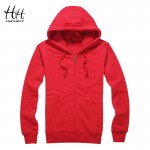 HanHent Autumn Spring Fashion Solid Color Hoodies Bodybuilding Man's Cardigan Streetwear Hip Hop Clothing Fitness Sweatshirts