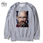 HanHent Breaking Bad Sweatshirts Thick Men Streetwear Fleece Fashion Round Collar Pullover Clothes Printed Heisenberg Hoodies