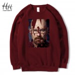 HanHent Breaking Bad Sweatshirts Thick Men Streetwear Fleece Fashion Round Collar Pullover Clothes Printed Heisenberg Hoodies