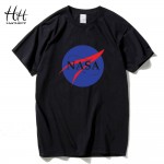 HanHent NASA Fashion Mens T-shirt New Summer style Printed Cotton Men t shirt Space Casual Fitness Clothing Tops Tees TH0376