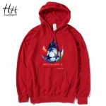 HanHent Russia Printed Moscow Men's Hoodies Fitness 2016 Spring Autumn Hooded Men Streetwear Thin Sweatshirts Pullover HO0193