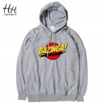 HanHent The Big Bang Theory Bazinga Hoodies Men Fashion Letter Printed Sweatshirts Hip Hop Rock Casual Shelton Hoodie Boys