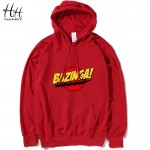 HanHent The Big Bang Theory Print Hoody Streetwear BAZINGA 2016 Sheldon Cotton Casual Sweatshirt Summer Cooper Hot Sale Clothing