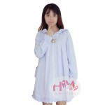 Harajuku Cute Violet Long Winter Dress kawaii Lovely Halloween Dresses With CapEuropean American Psychic Magic Girl Dress Purple