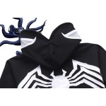 Hero Catcher  Cotton Venom Hoodie Black Spiderman Hoodie Venom Jacket Black Spiderman Jacket With Hood